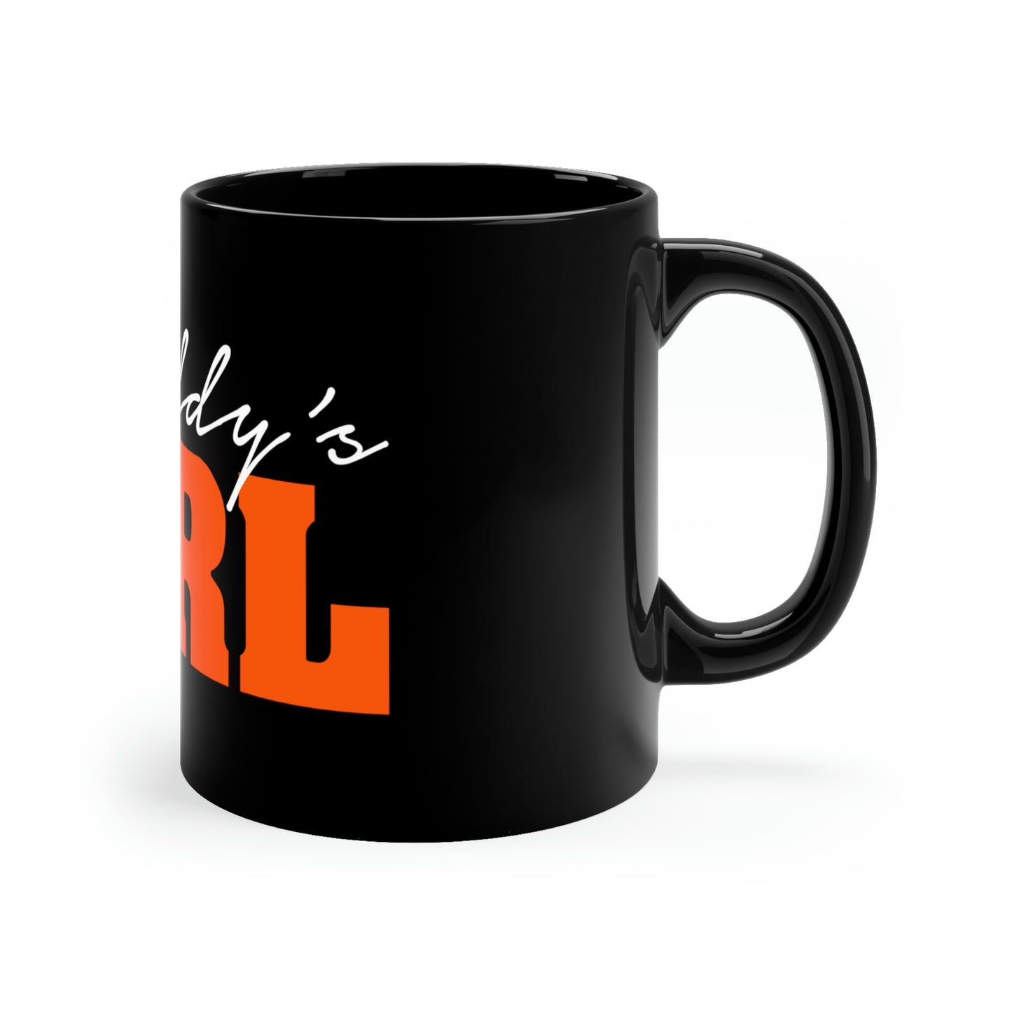 Daddy's Girl Black Mug