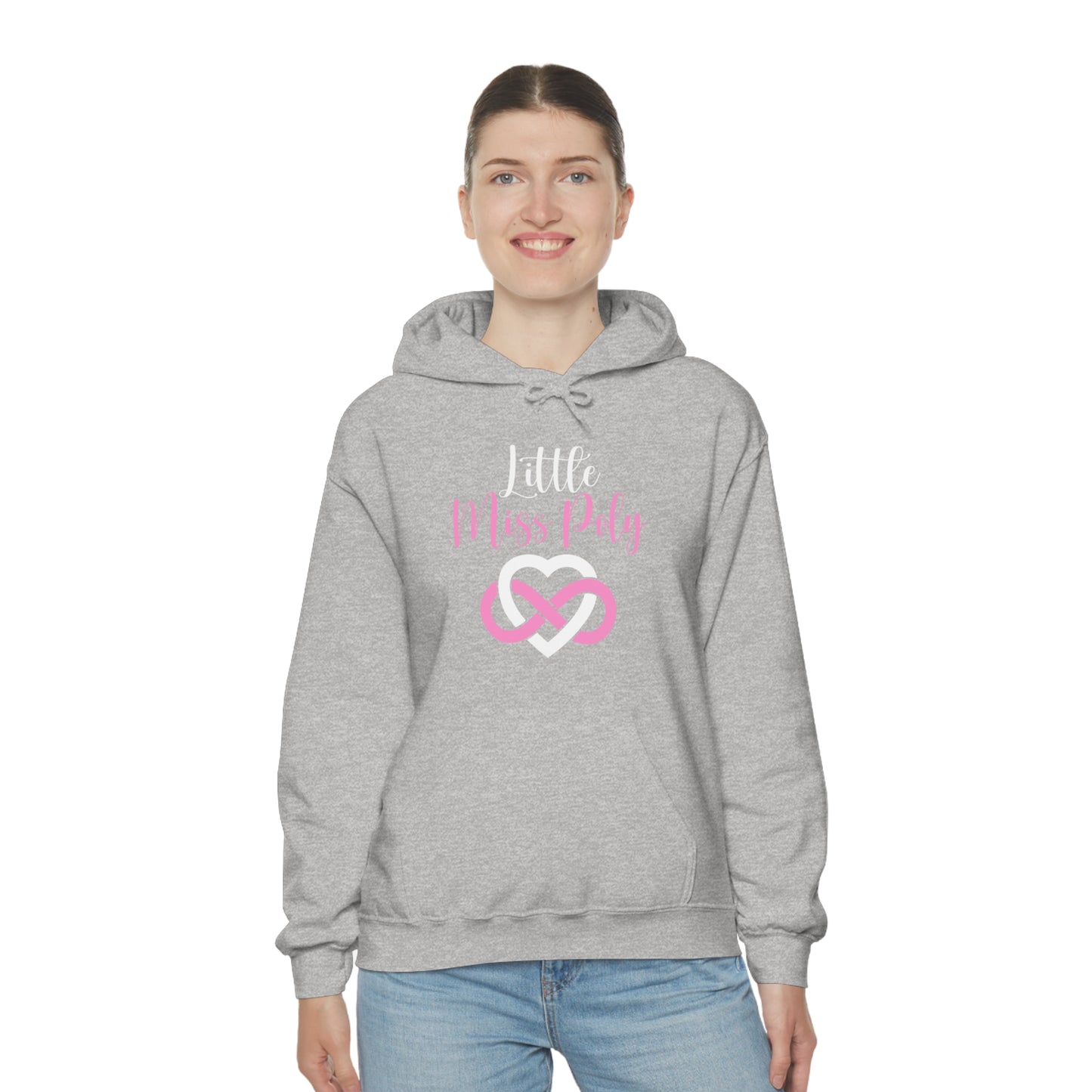 Little Miss Poly Unisex Heavy Blend™ Hooded Sweatshirt