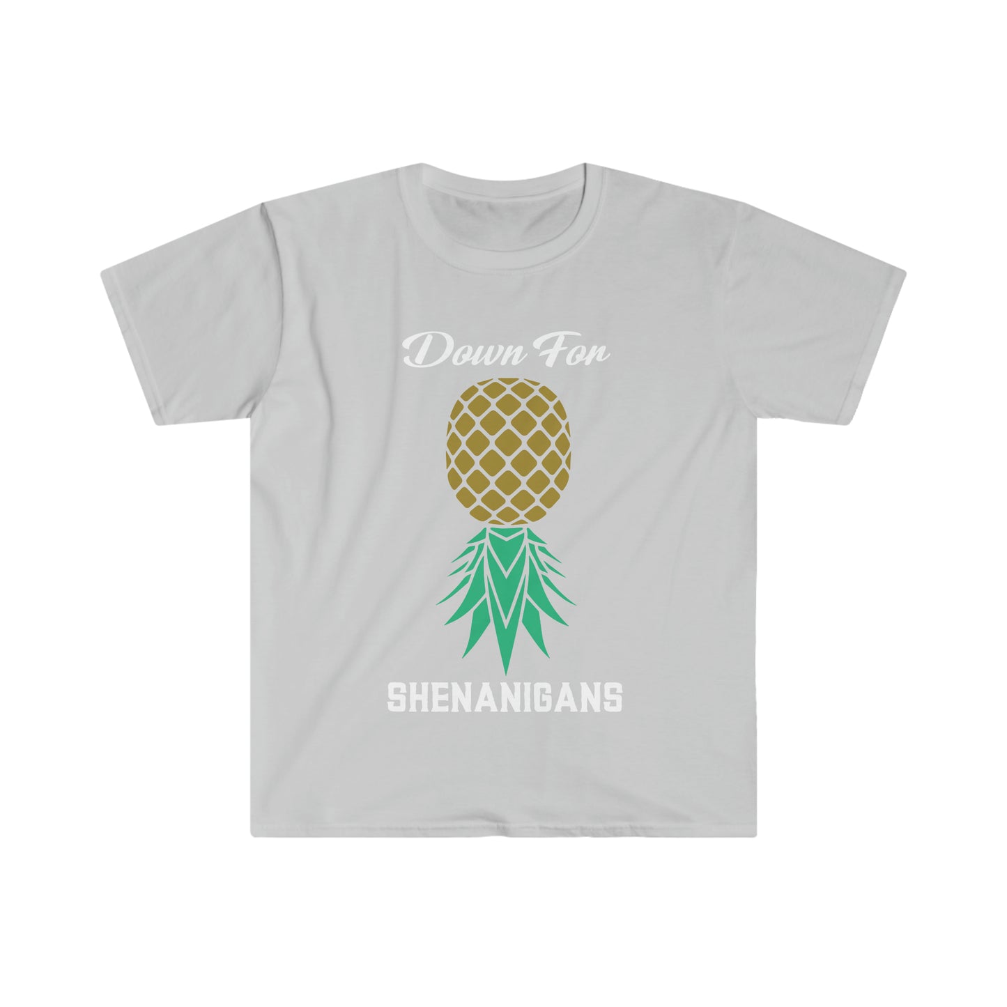 Down For Shenanigans Unisex Softstyle T-Shirt