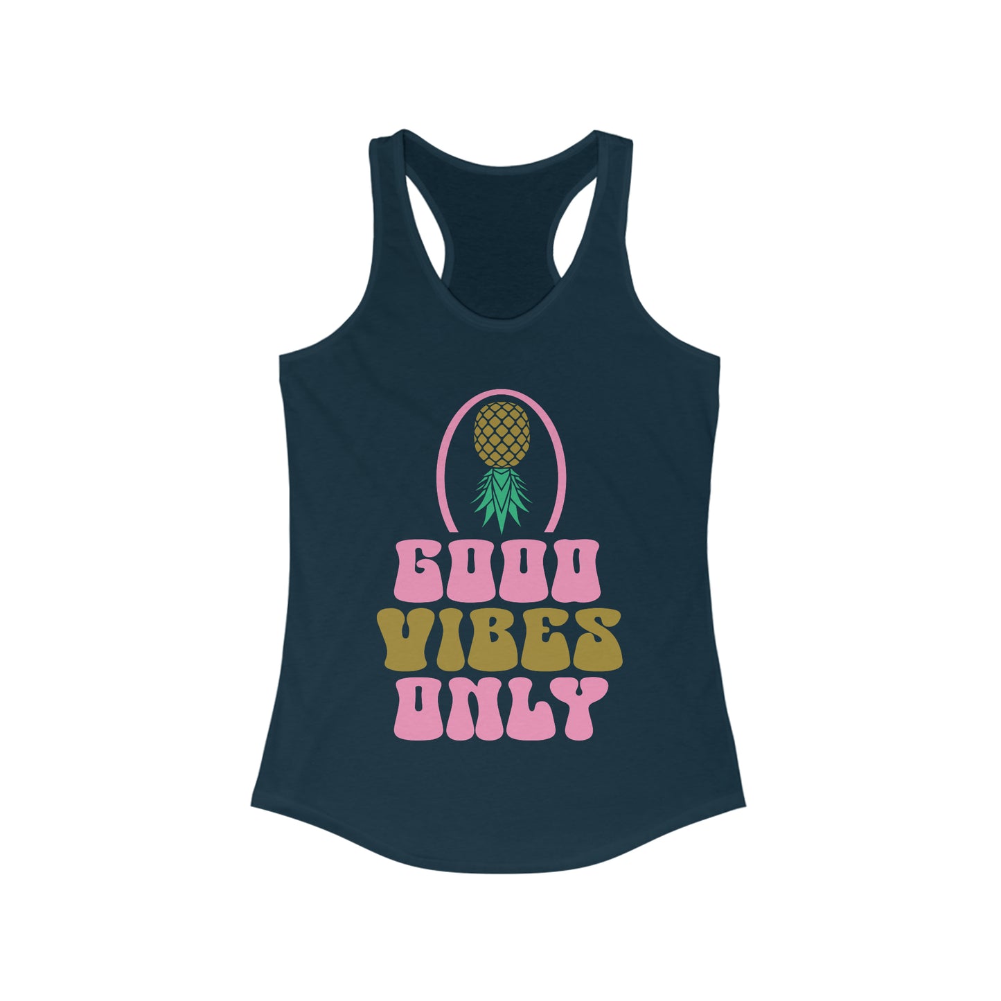 Good Vibes Only Tank for fitness gym & every day wear