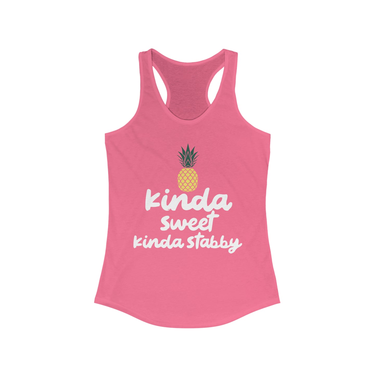 Kinda Sweet Kinda Stabby Tank for fitness gym & every day wear