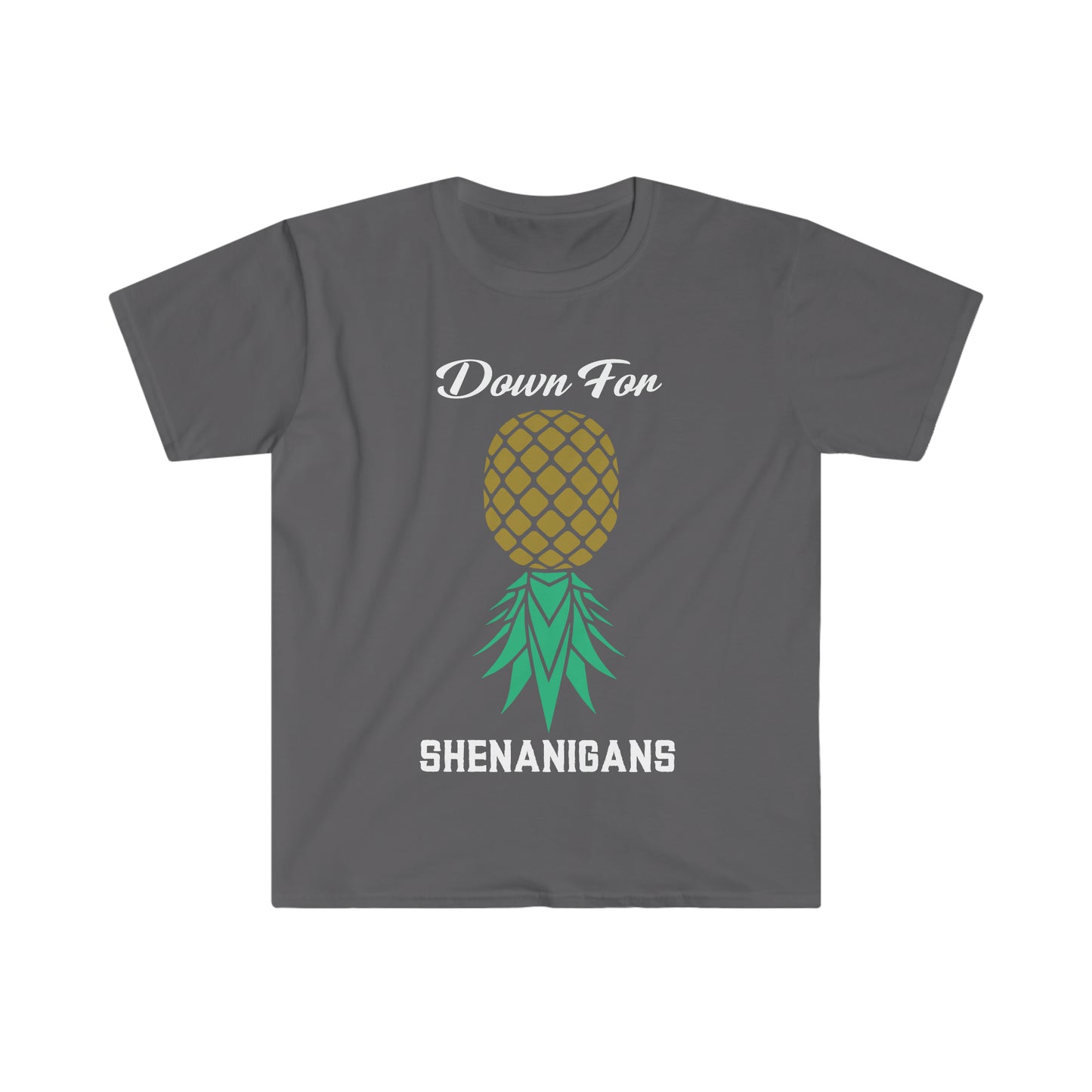 Down For Shenanigans Unisex Softstyle T-Shirt