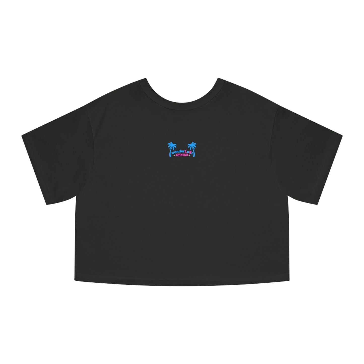 Fineapple wanderLuSt ADVENTURES Champion Women's Heritage Cropped T-Shirt