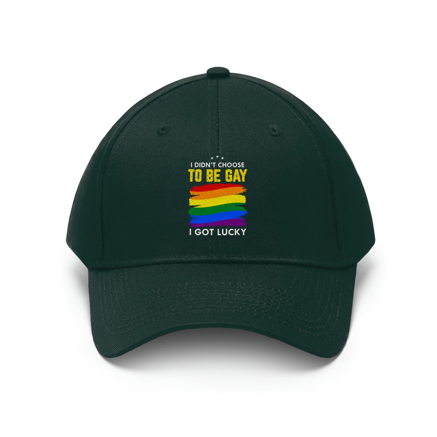 To Be Gay Unisex Twill Hat
