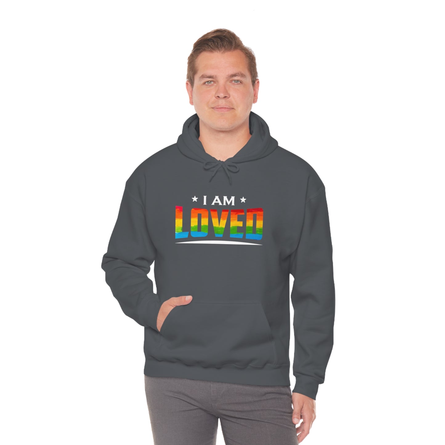 I Am Loved Unisex Heavy Blend™ Hooded Sweatshirt