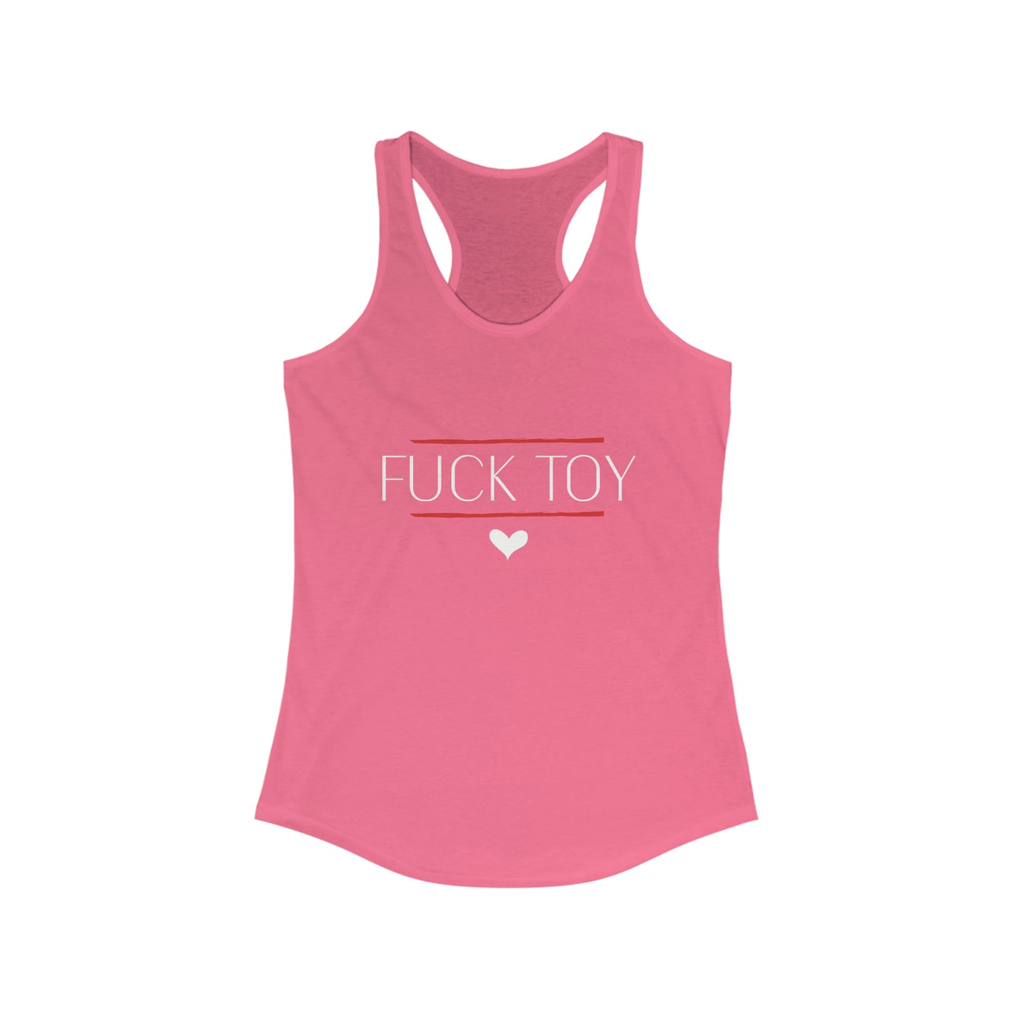 F*ck Toy Women's Ideal Racerback Tank for fitness gym & every day wear