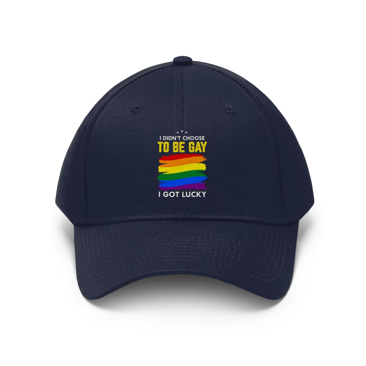 To Be Gay Unisex Twill Hat