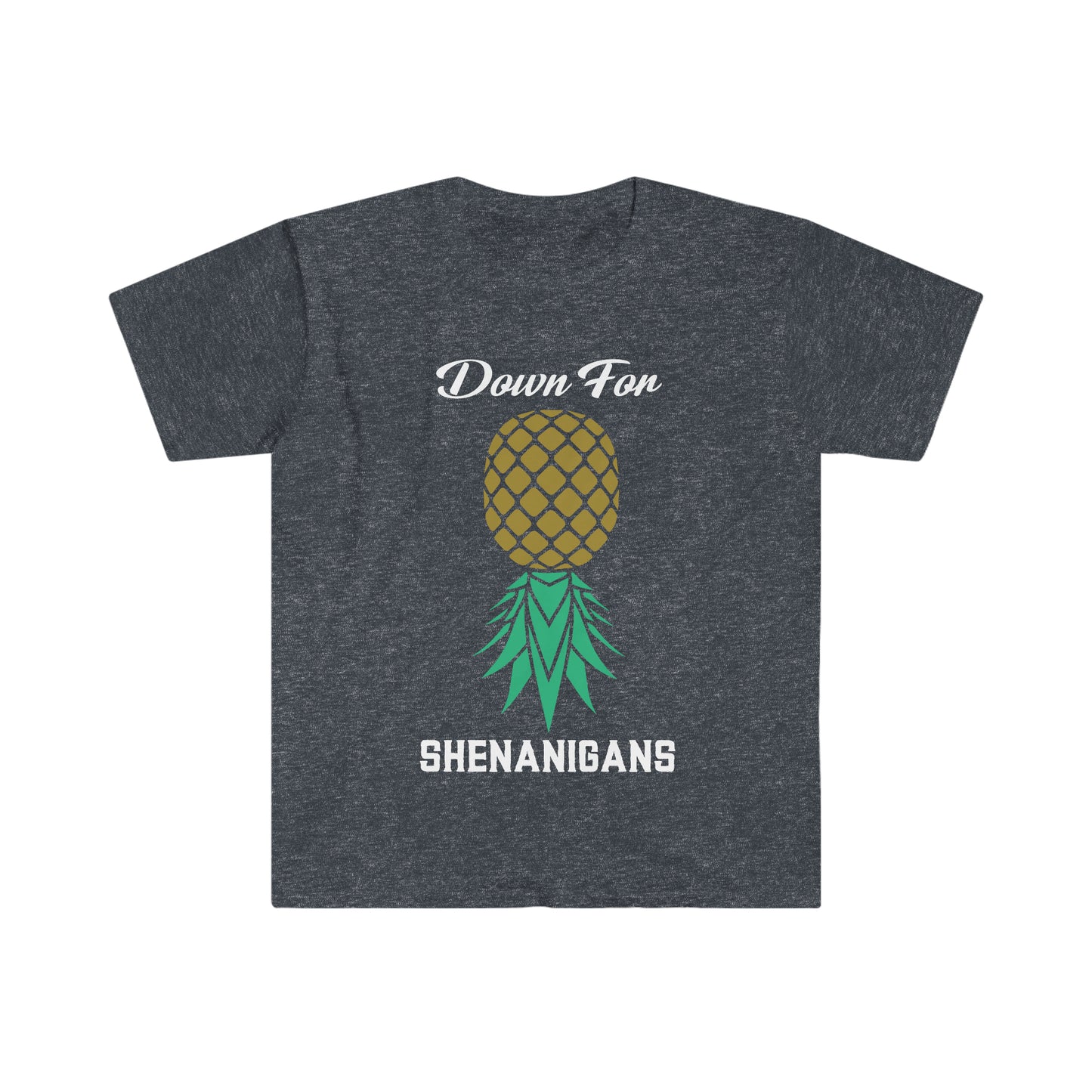 Down For Shenanigans Unisex Softstyle T-Shirt