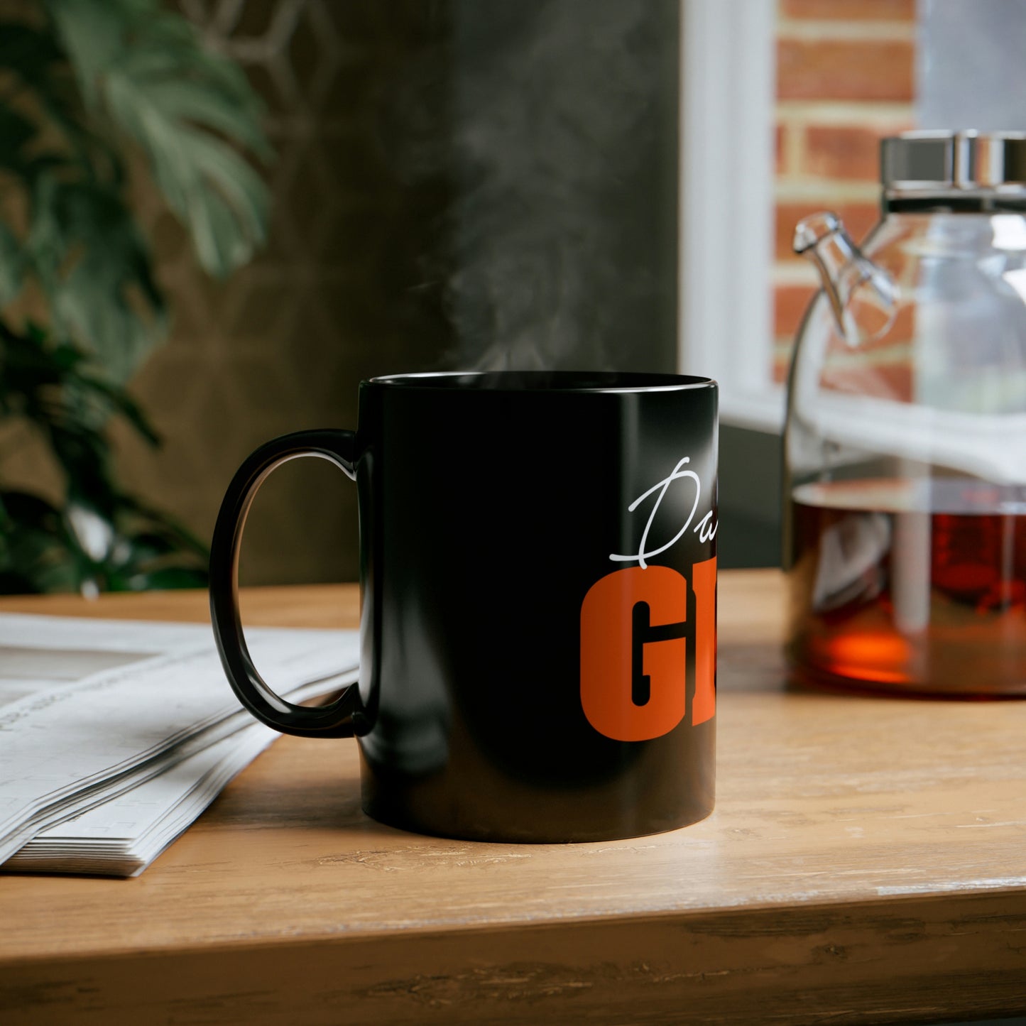 Daddy's Girl Black Mug