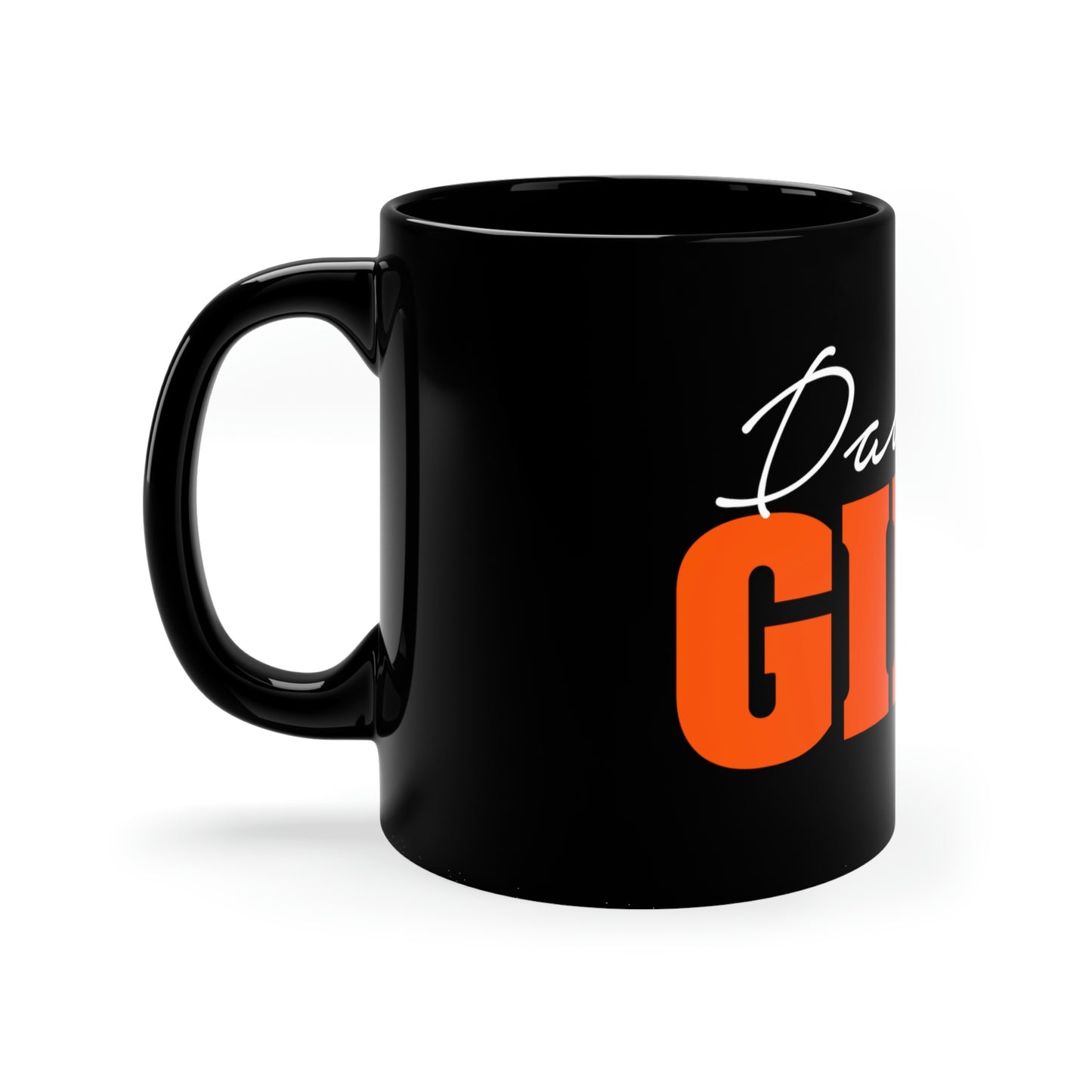 Daddy's Girl Black Mug