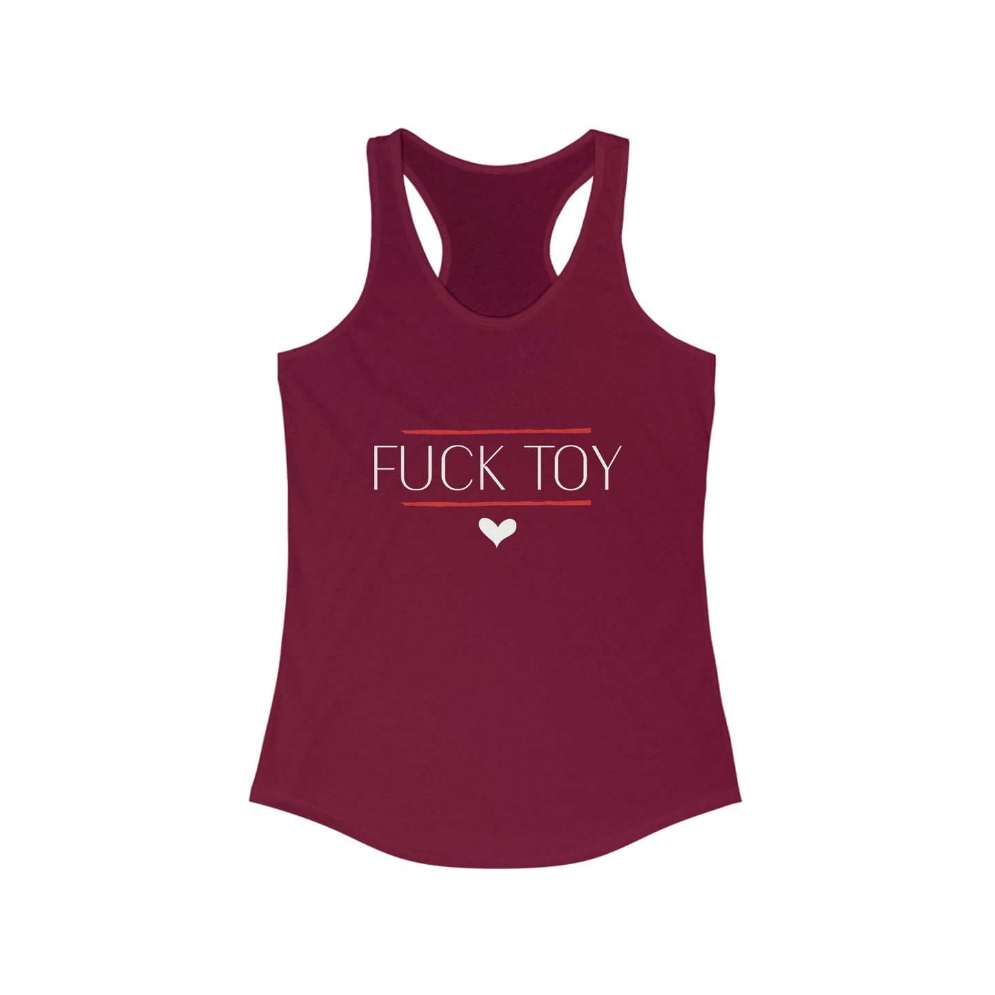 F*ck Toy Women's Ideal Racerback Tank for fitness gym & every day wear