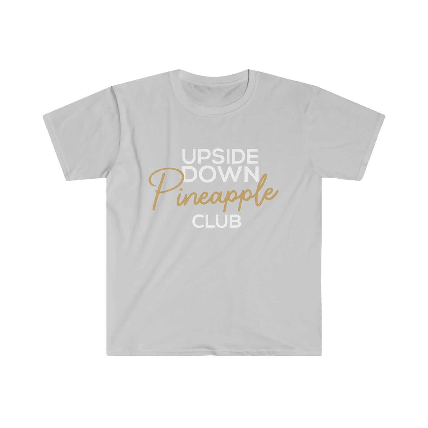 Upside Down Pineapple Club Unisex Softstyle T-Shirt