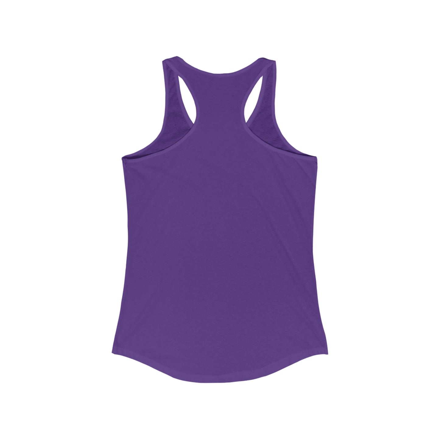 Thicc Thighs Pretty Eyes Women's Ideal Racerback Tank for fitness gym & every day wear