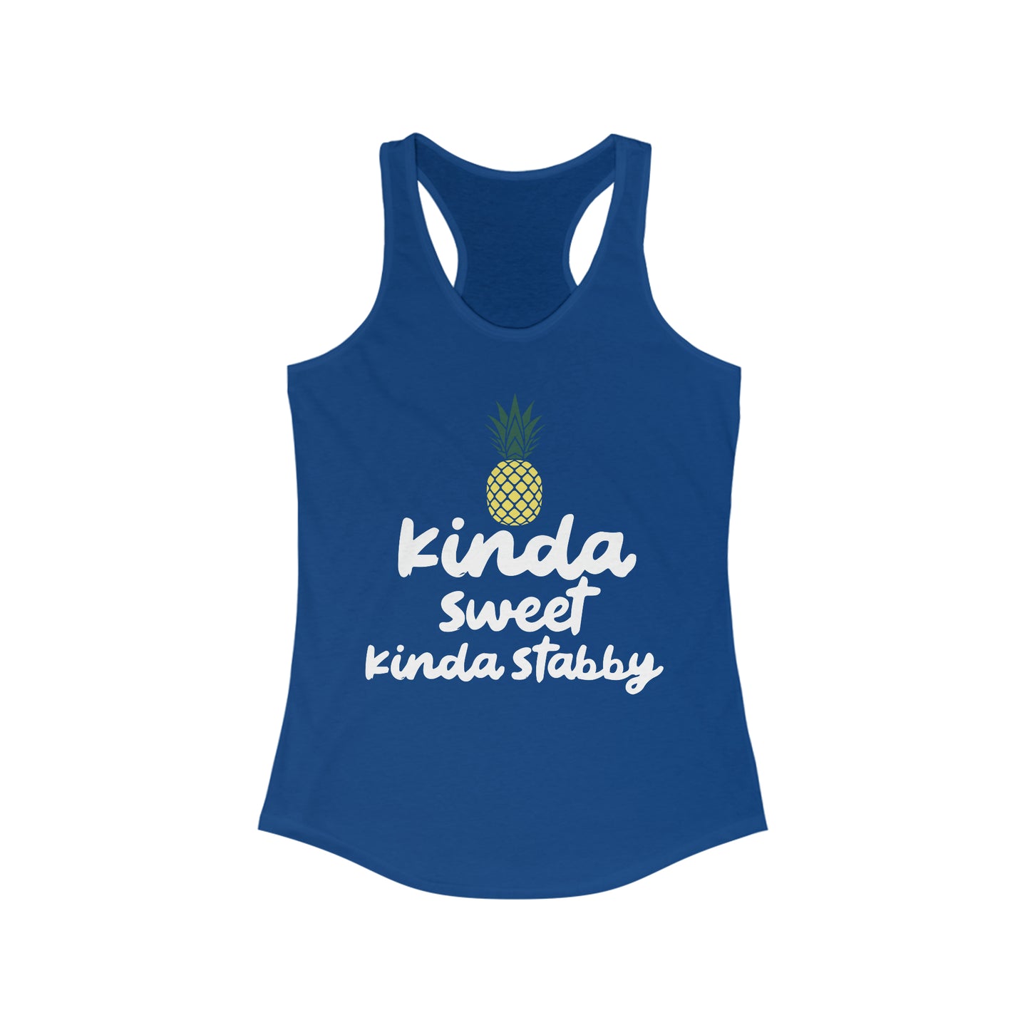 Kinda Sweet Kinda Stabby Tank for fitness gym & every day wear