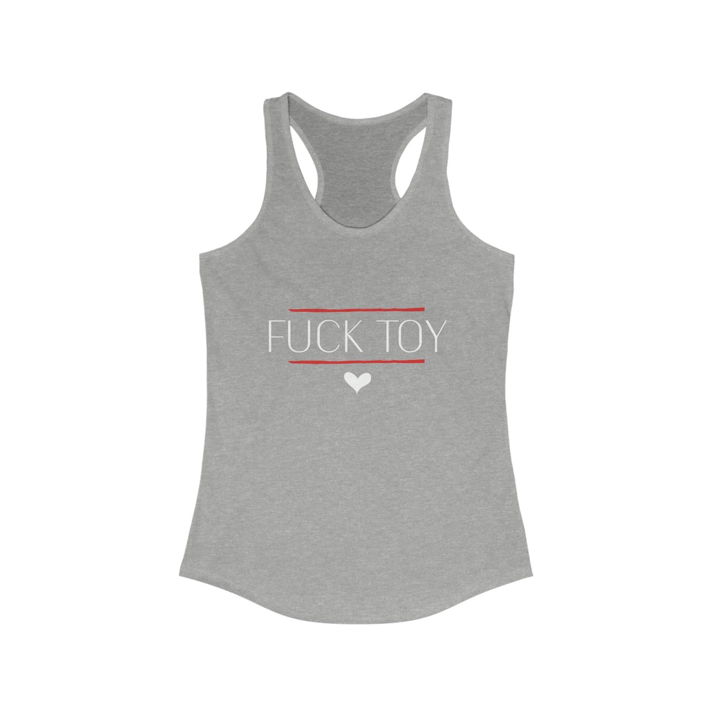 F*ck Toy Women's Ideal Racerback Tank for fitness gym & every day wear
