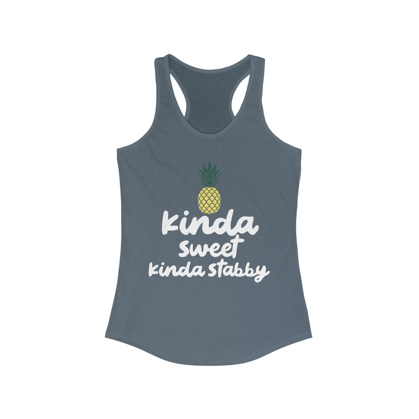 Kinda Sweet Kinda Stabby Tank for fitness gym & every day wear