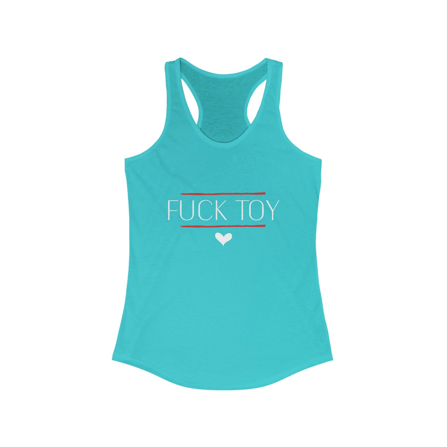 F*ck Toy Women's Ideal Racerback Tank for fitness gym & every day wear