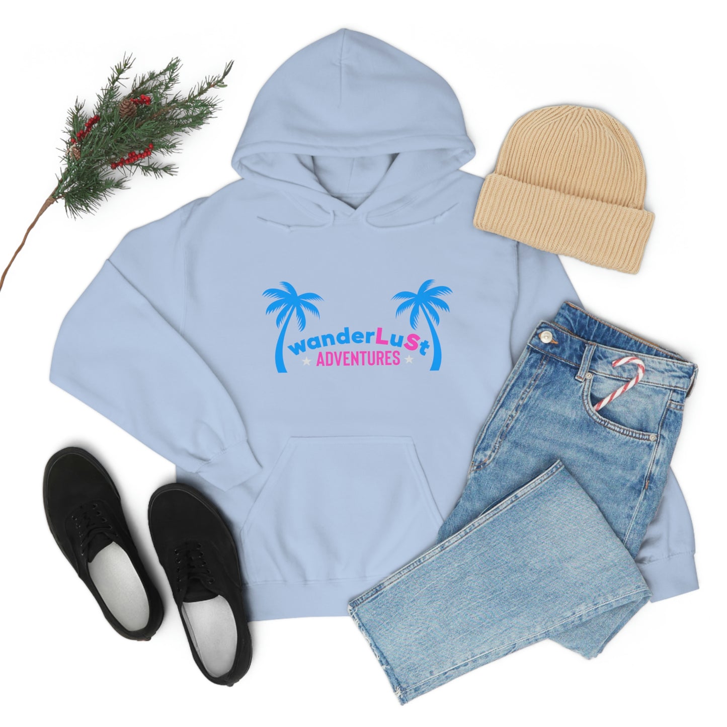 wanderLuSt ADVENTURES Unisex Heavy Blend™ Hooded Sweatshirt