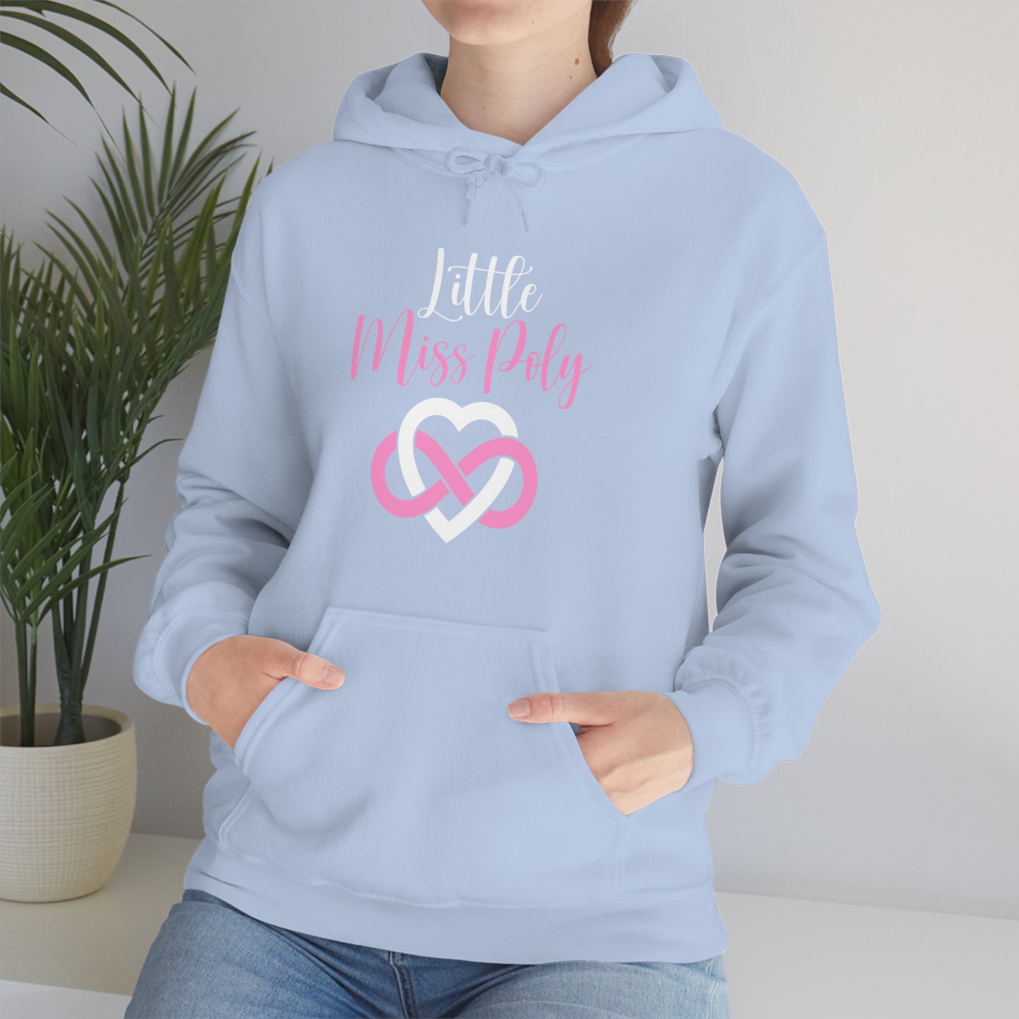 Little Miss Poly Unisex Heavy Blend™ Hooded Sweatshirt