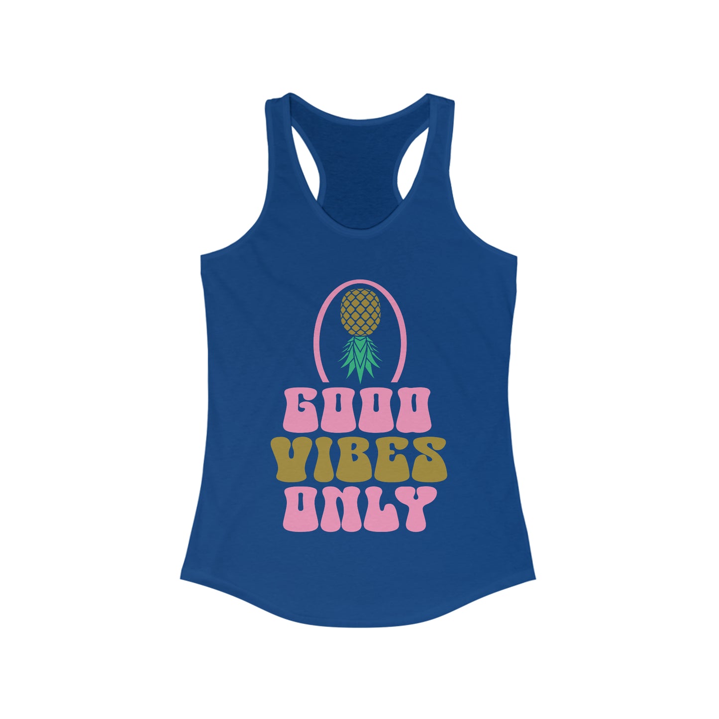 Good Vibes Only Tank for fitness gym & every day wear