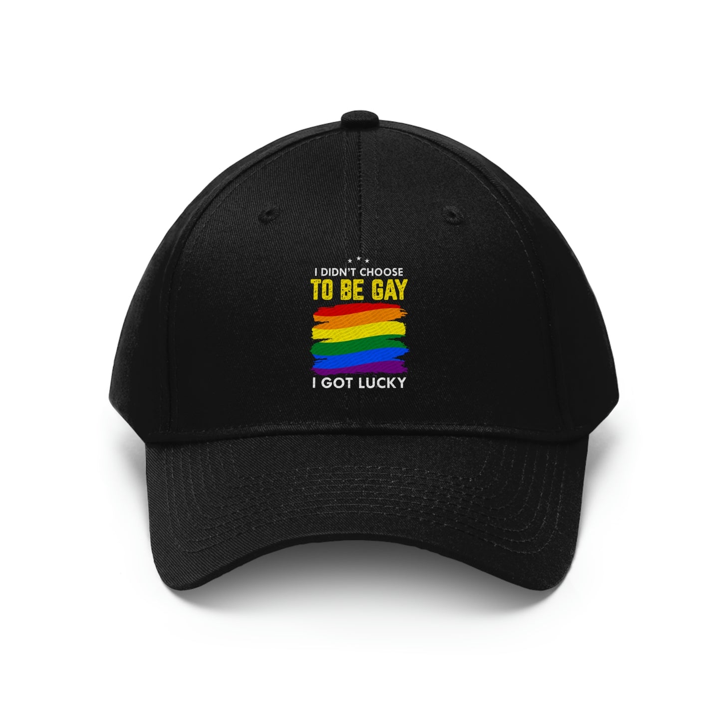 To Be Gay Unisex Twill Hat