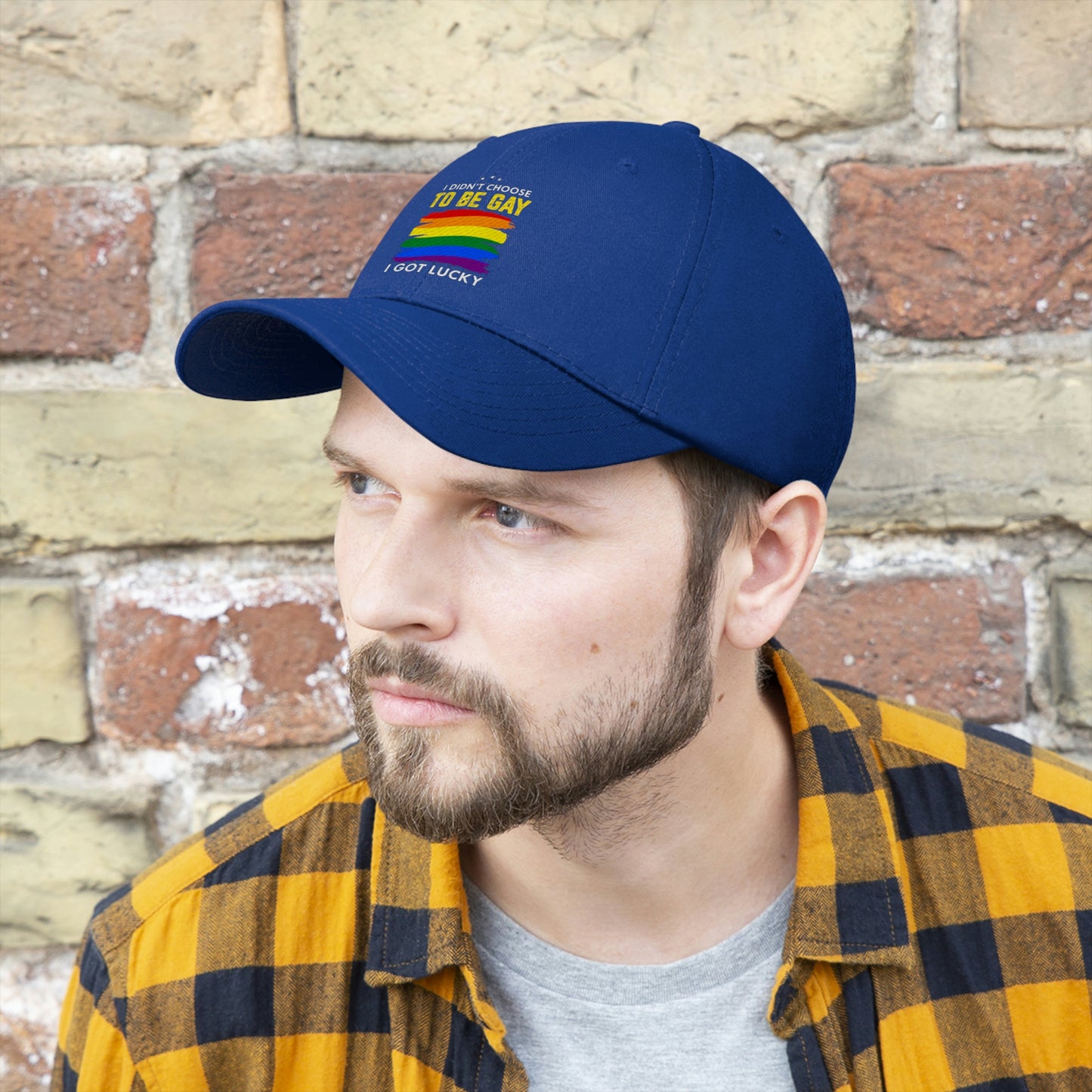 To Be Gay Unisex Twill Hat