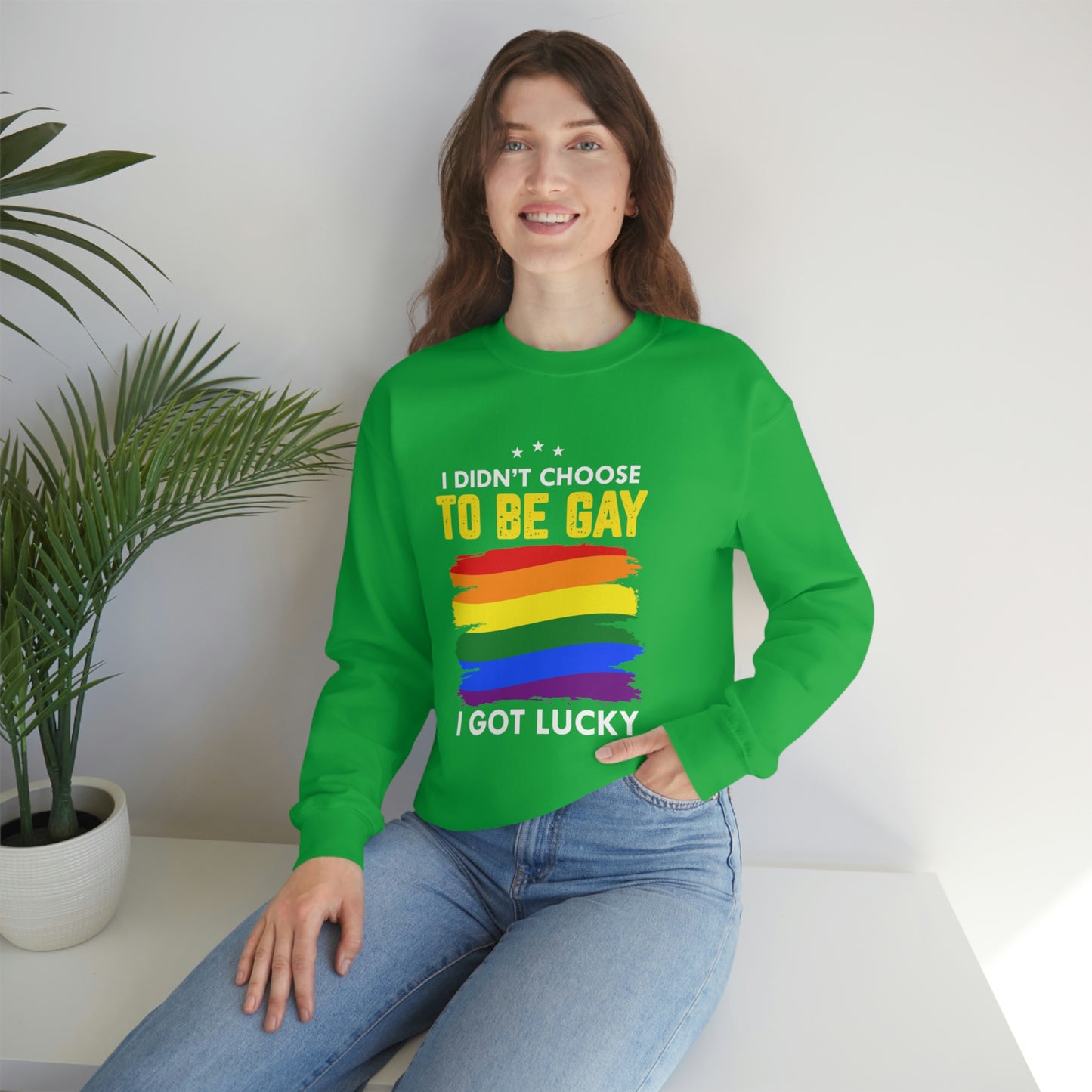 To Be Gay Unisex Heavy Blend™ Crewneck Sweatshirt