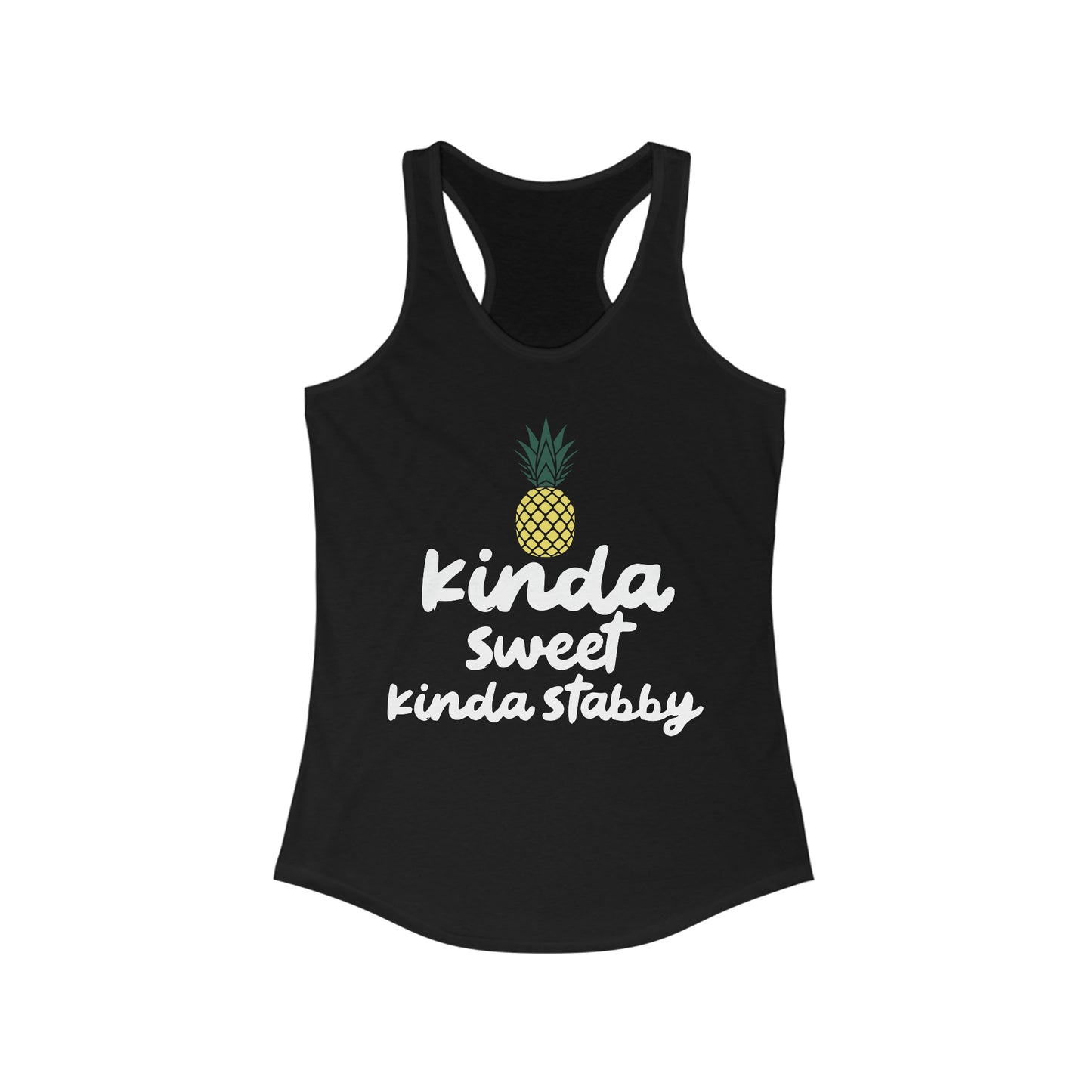 Kinda Sweet Kinda Stabby Tank for fitness gym & every day wear