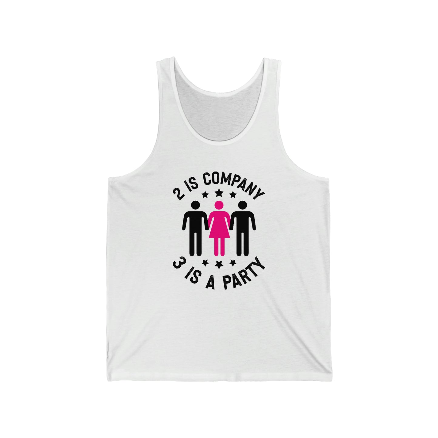 2 is Company Unisex Jersey Tank