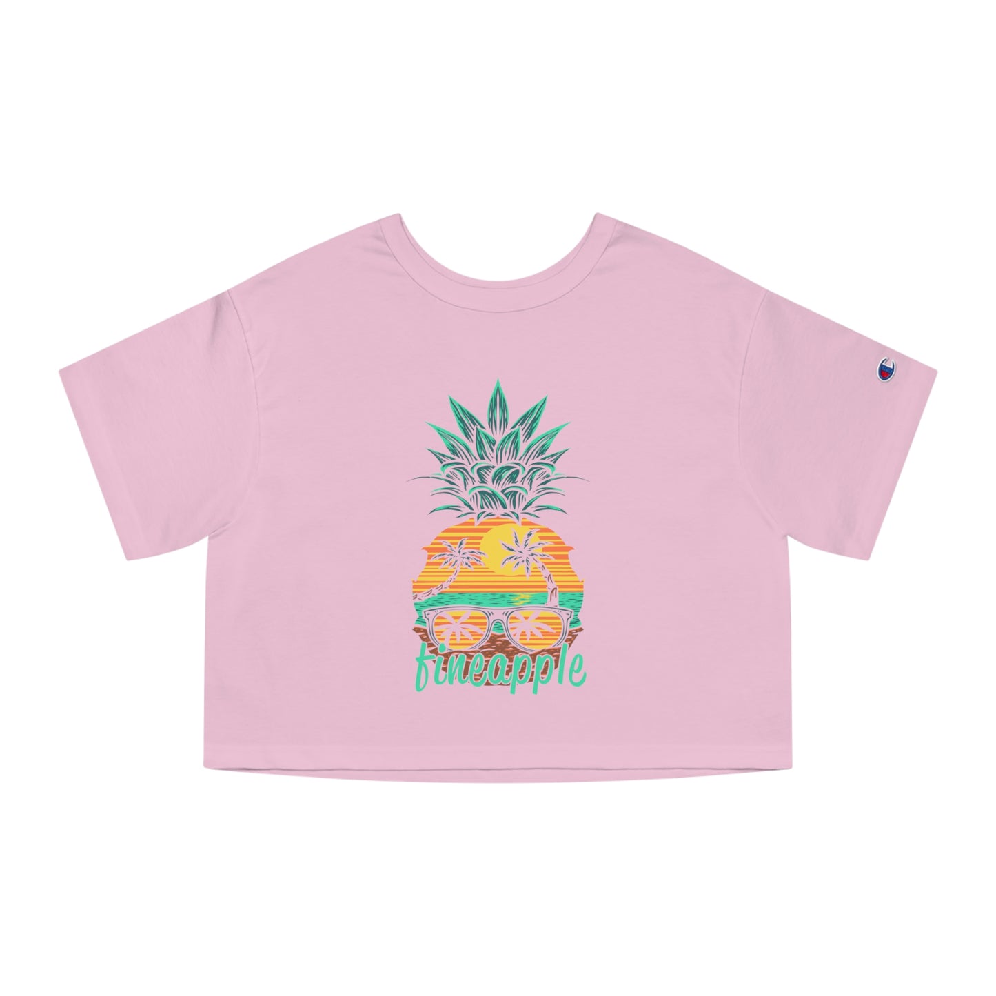 Fineapple wanderLuSt ADVENTURES Champion Women's Heritage Cropped T-Shirt
