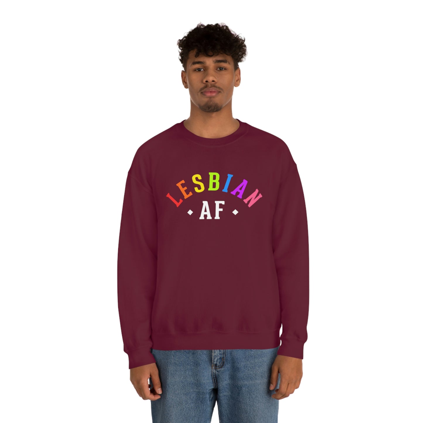 Lesbian AF Unisex Sweatshirt