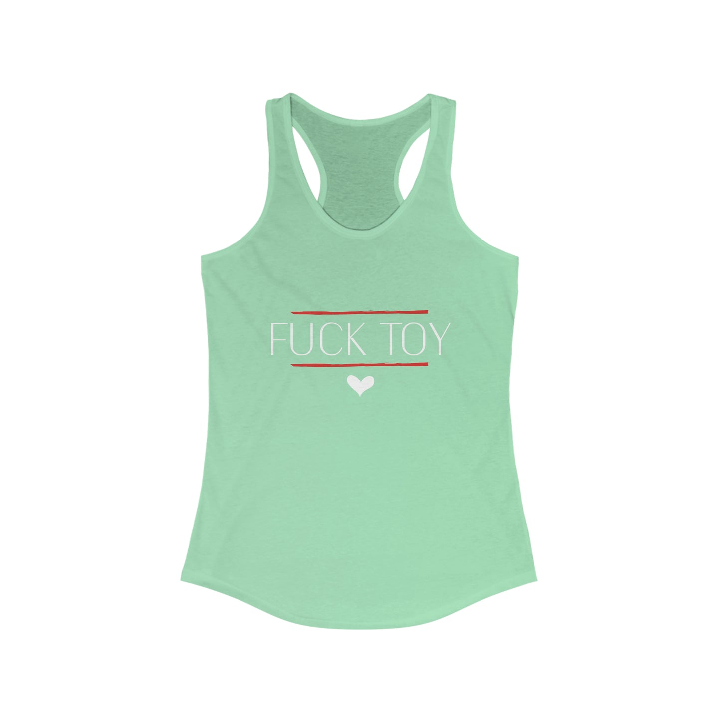 F*ck Toy Women's Ideal Racerback Tank for fitness gym & every day wear