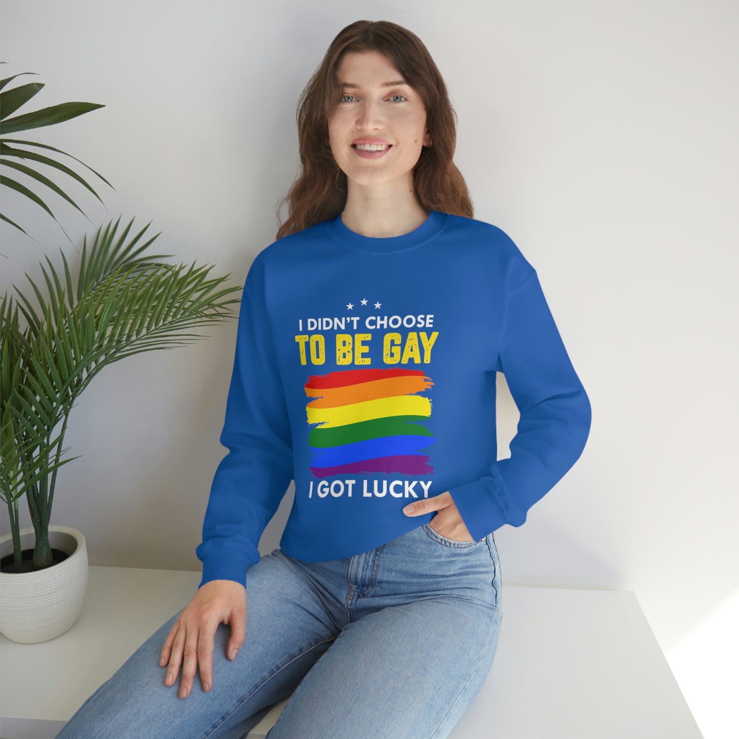 To Be Gay Unisex Heavy Blend™ Crewneck Sweatshirt