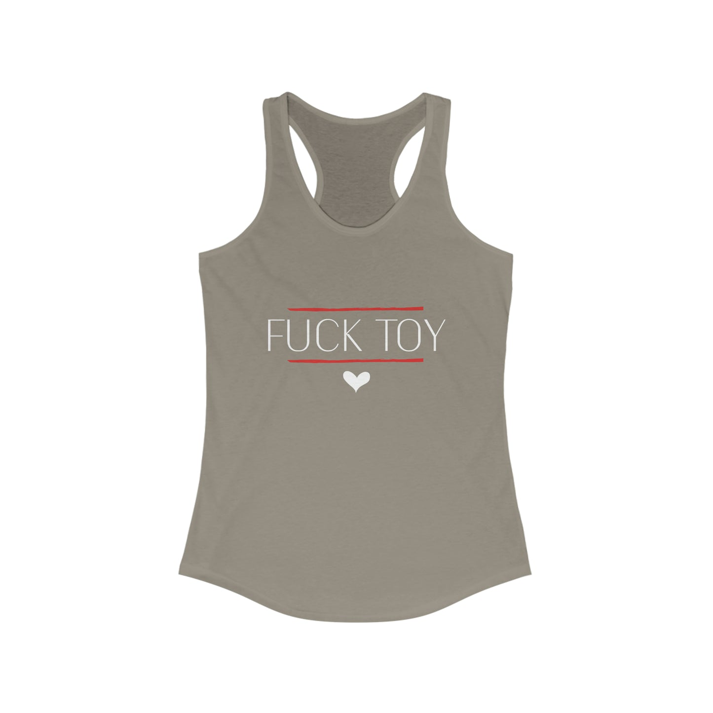 F*ck Toy Women's Ideal Racerback Tank for fitness gym & every day wear