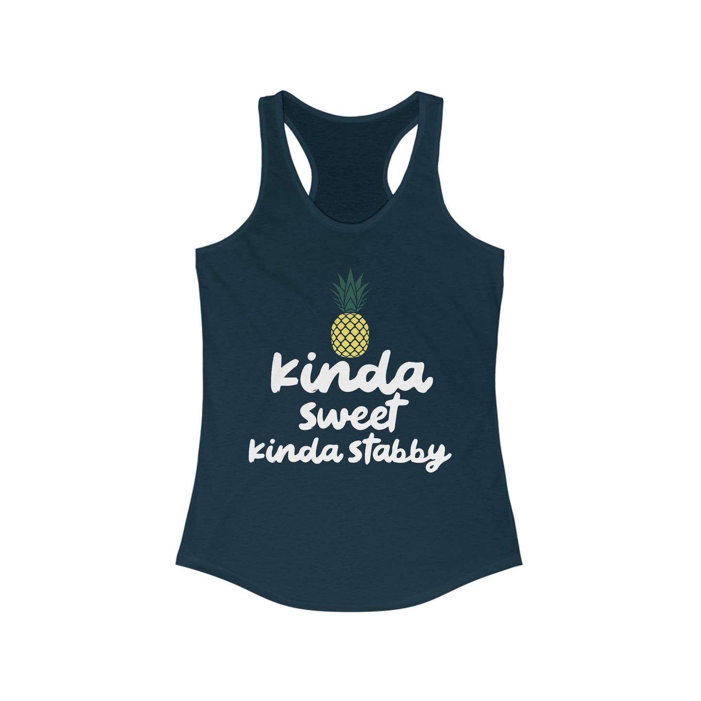 Kinda Sweet Kinda Stabby Tank for fitness gym & every day wear