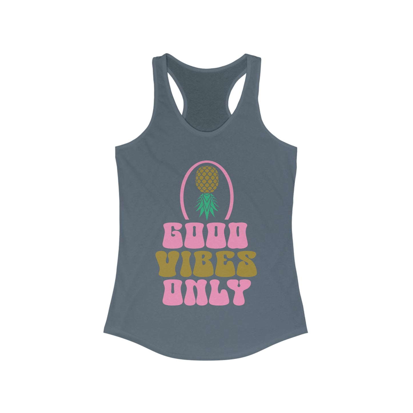Good Vibes Only Tank for fitness gym & every day wear