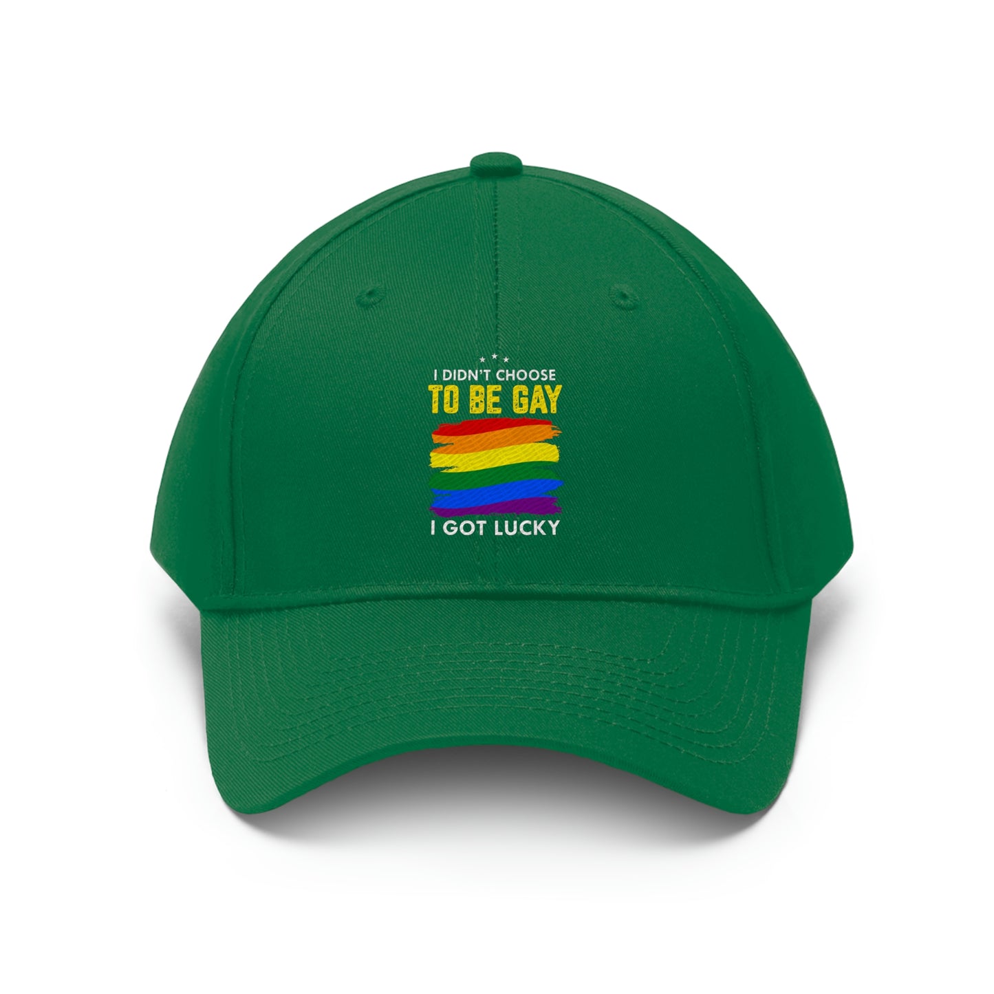 To Be Gay Unisex Twill Hat