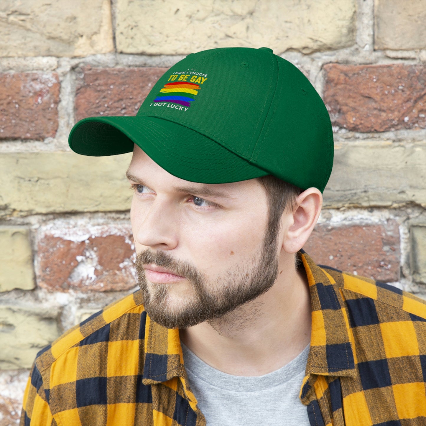 To Be Gay Unisex Twill Hat