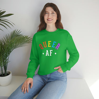 Queer AF Unisex Sweatshirt