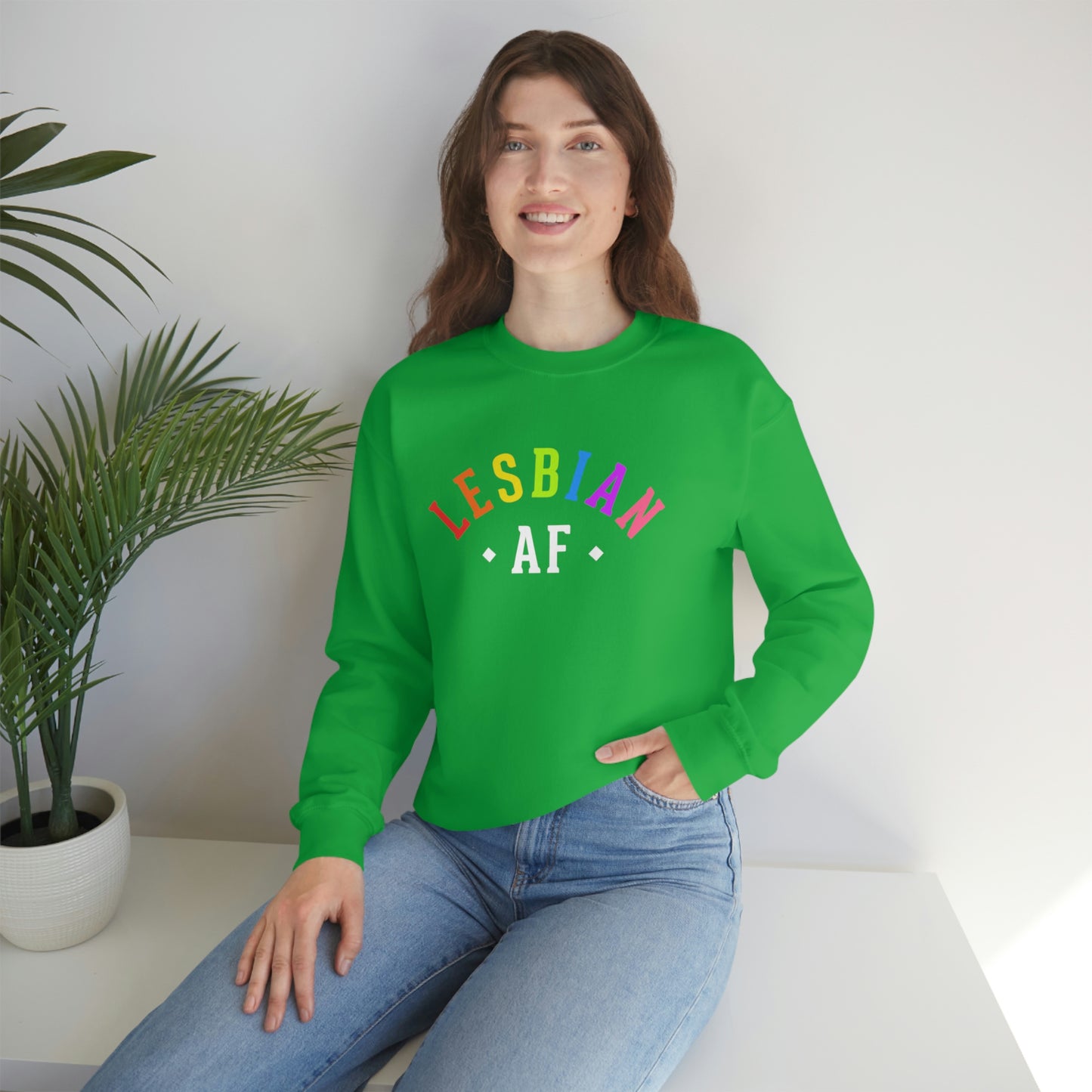 Lesbian AF Unisex Sweatshirt