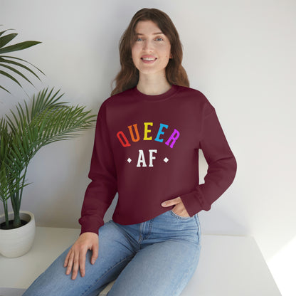 Queer AF Unisex Sweatshirt