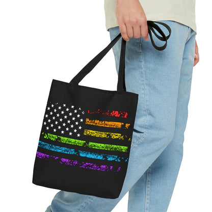 LGBT Flag Tote Bag (AOP)