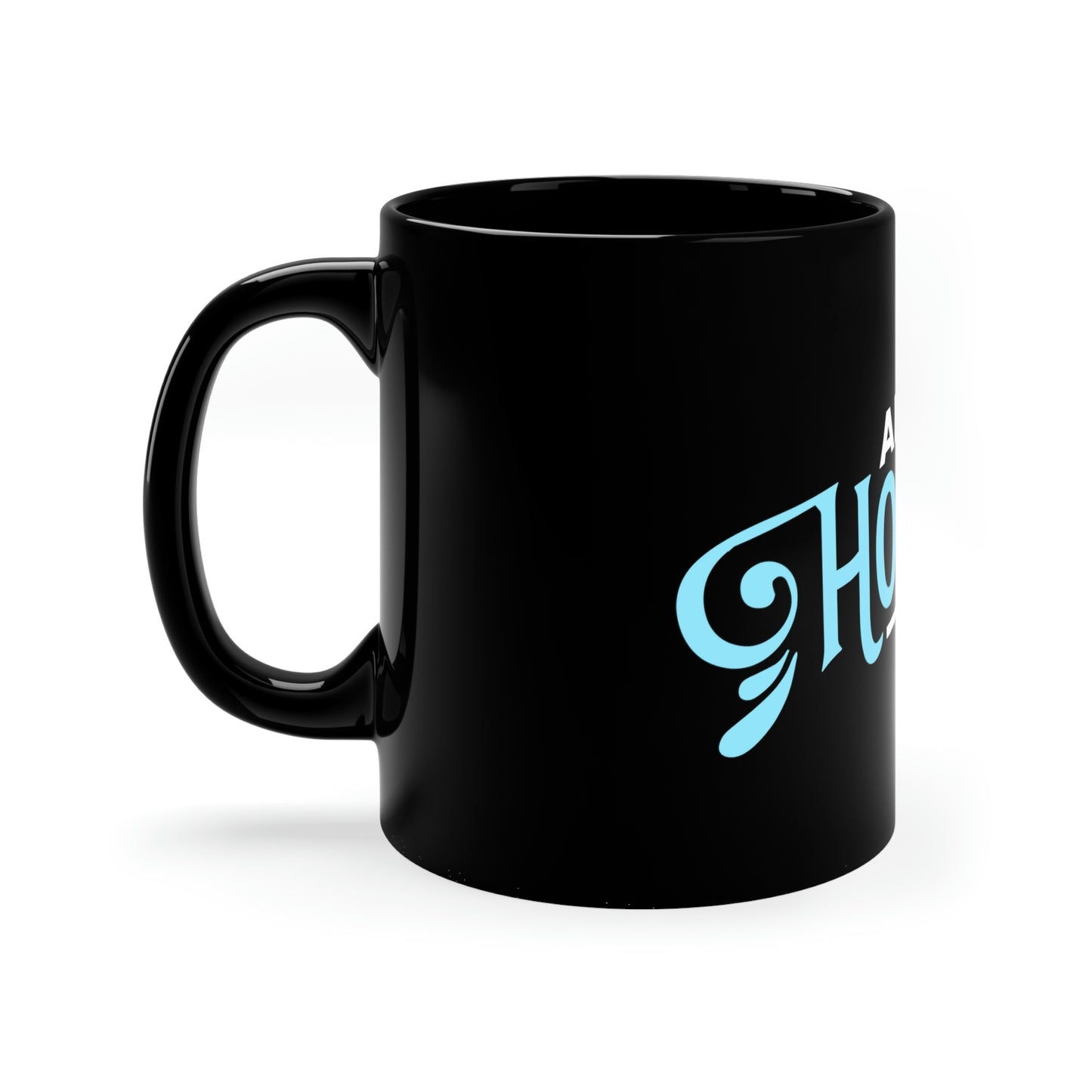 ALways Horny Black Mug