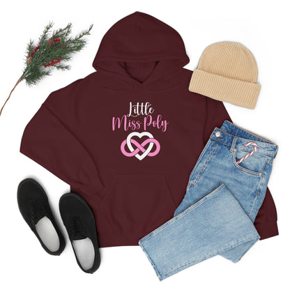 Little Miss Poly Unisex Heavy Blend™ Hooded Sweatshirt