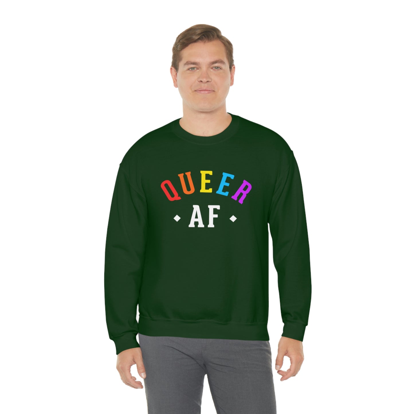 Queer AF Unisex Sweatshirt