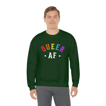 Queer AF Unisex Sweatshirt