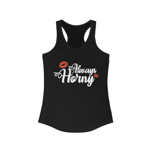 Always Horny Tank for fitness gym & every day wear