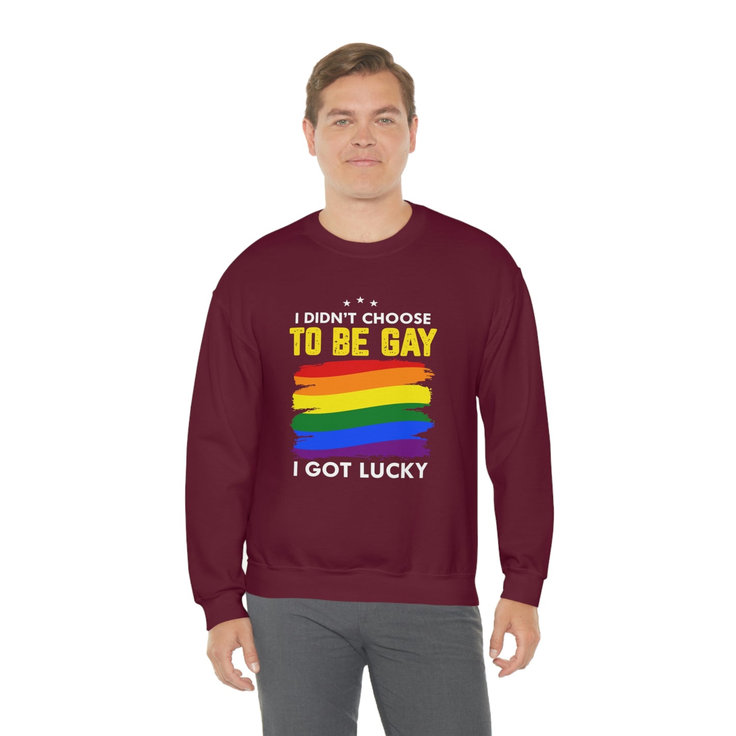 To Be Gay Unisex Heavy Blend™ Crewneck Sweatshirt