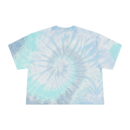 wanderLuSt ADVENTURES Women's Tie-Dye Crop Tee