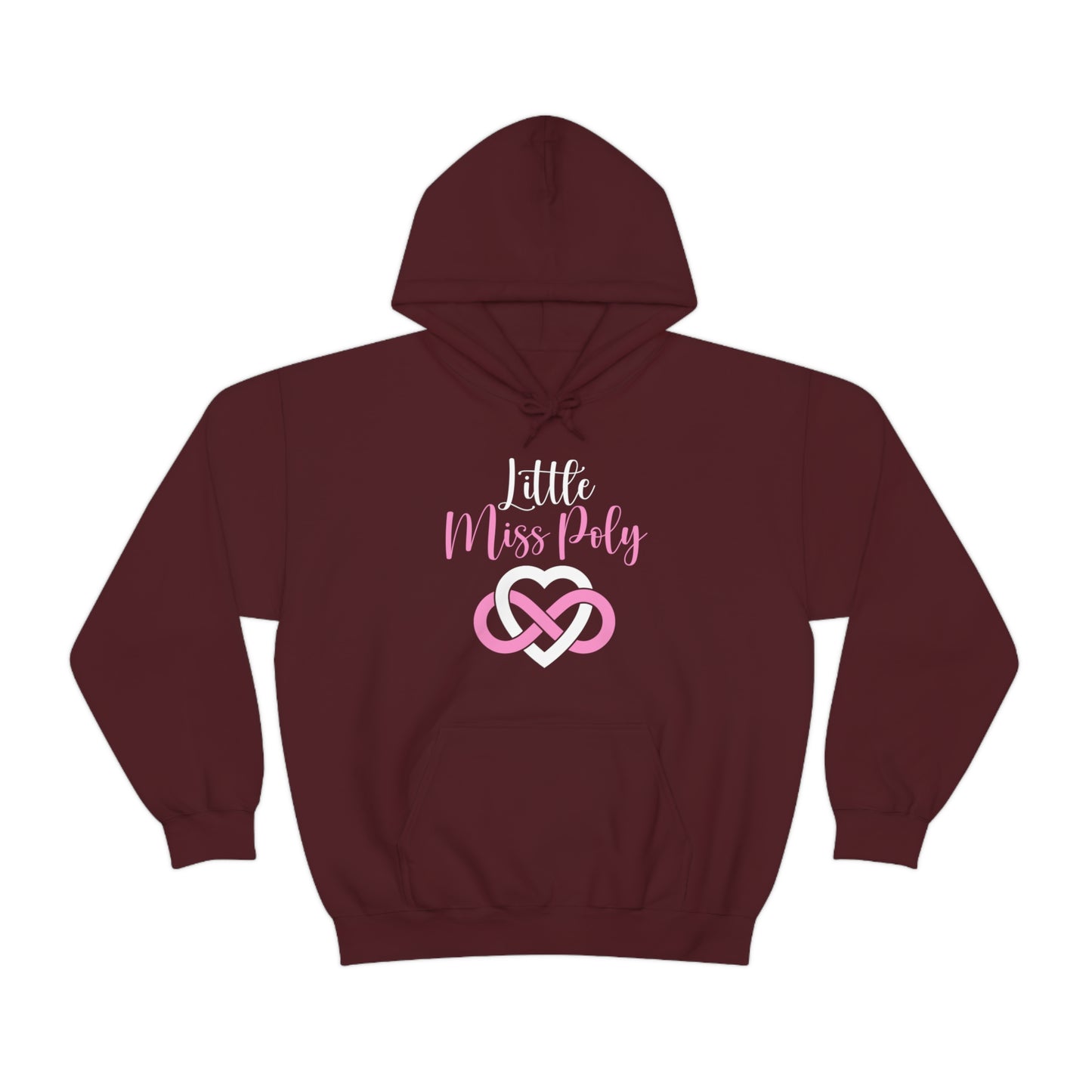 Little Miss Poly Unisex Heavy Blend™ Hooded Sweatshirt